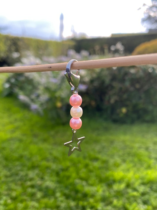 Lunar Rose Bridle Charm