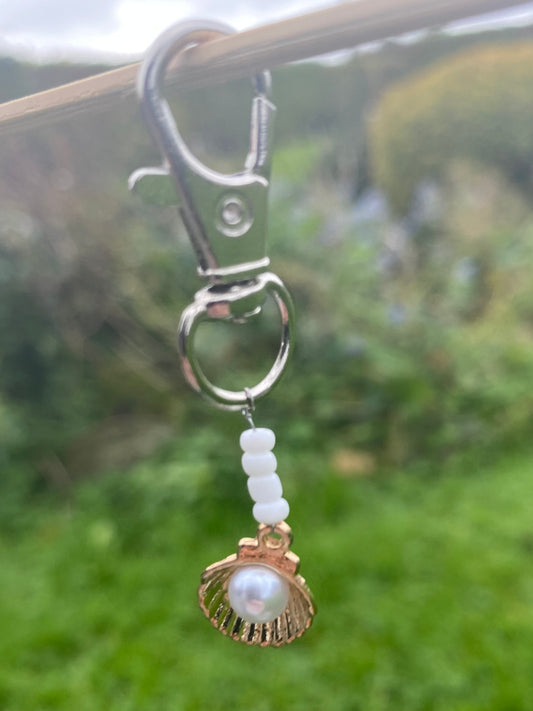 Ocean Pearl Bridle Charm