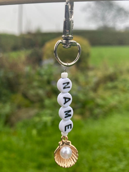 Custom Ocean Pearl Bridle Charm