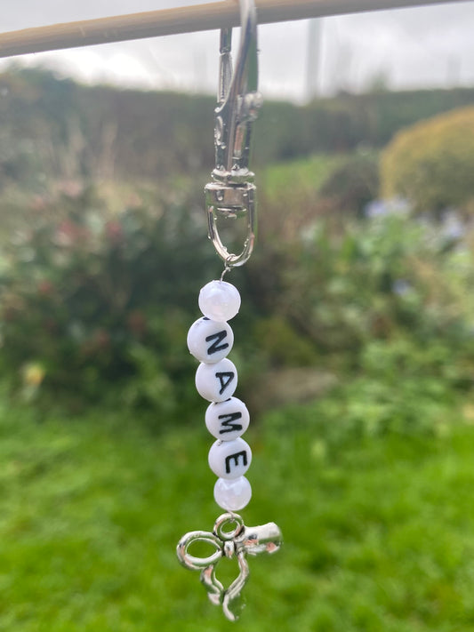 Custom Bow Girlie Bridle Charm