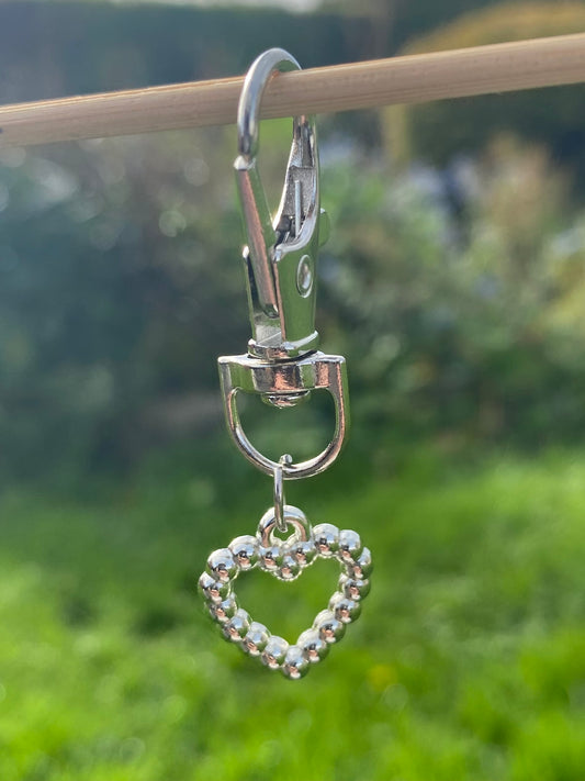 Lovers Heart Bridle Charm