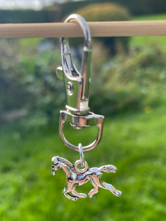 Mini Rocking Horse Bridle Charm