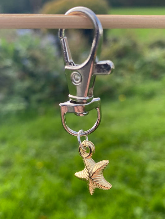 Mini Starfish Bridle Charm