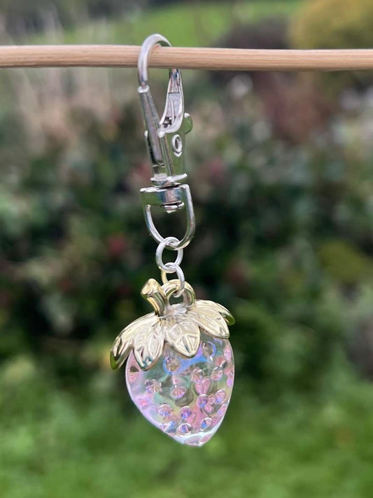 Limited Edition Opal Strawberry Bridle Charm