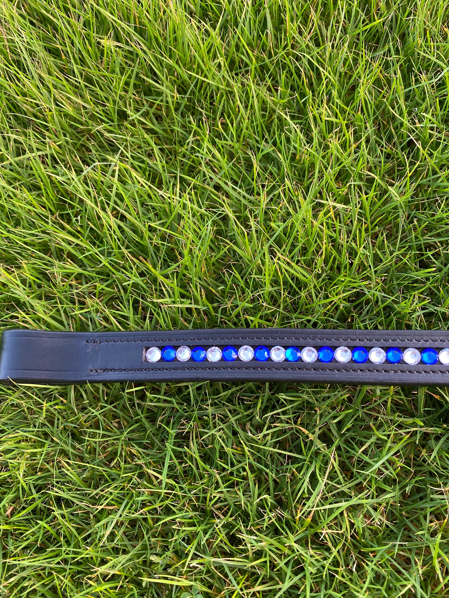 Custom Straight Diamond Browband