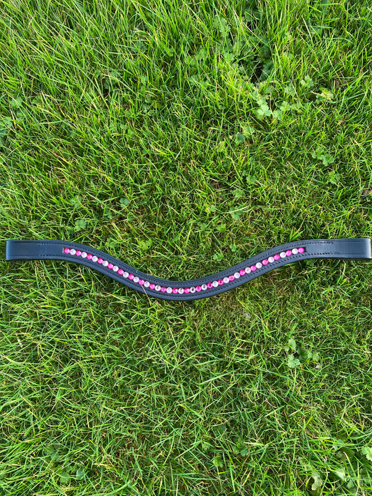 Custom Wavy Diamond Browband